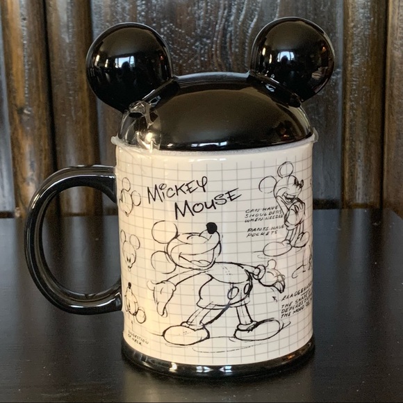 Disney Mickey Mouse Sketchbook Covered Mug 17oz - Picture 1 of 14